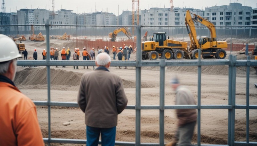 Umarell: i vecchietti davanti ai cantieri